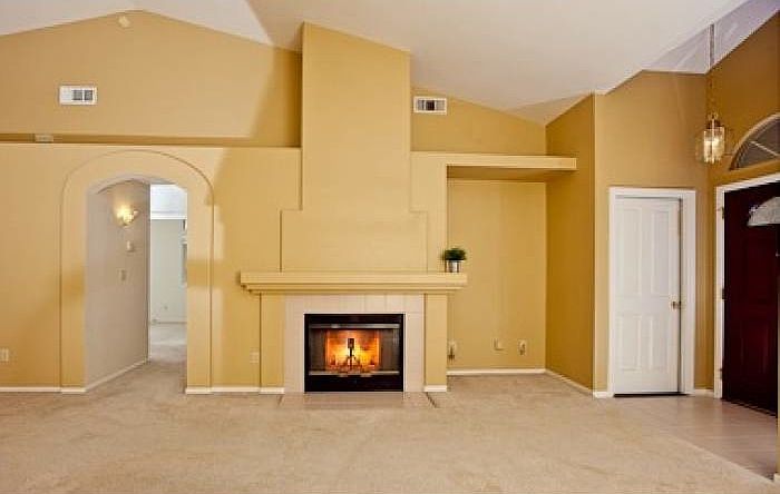 Living Room w/ Fireplace