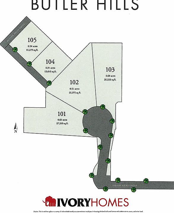 Subdivision Map