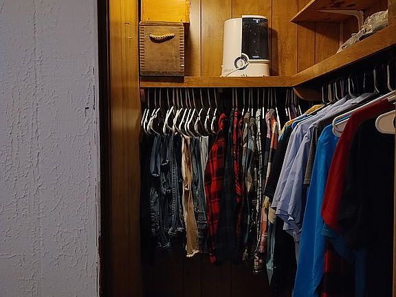 Master bedroom closet 