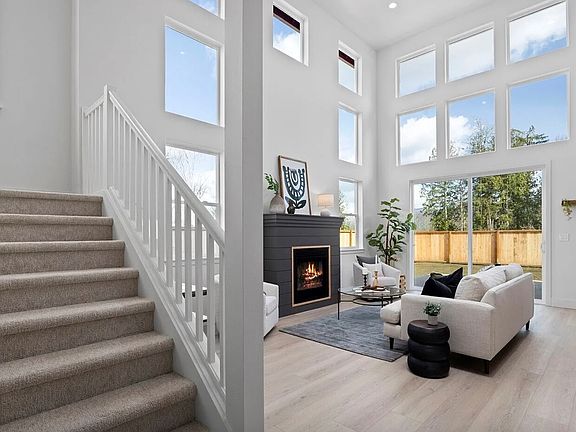 Living Room with Fireplace
