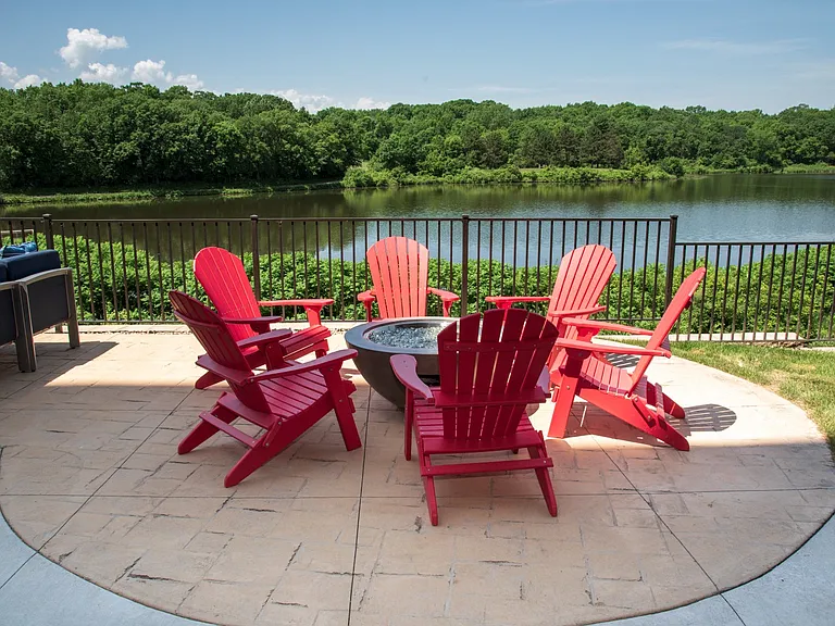Outdoor Patio with Fire Pit