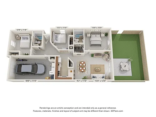 Floor plan Regular - Renovated