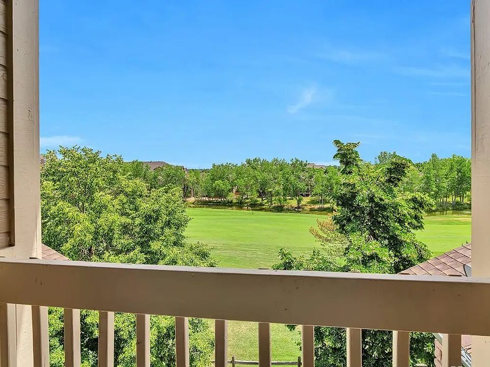 View of golf course from balcony