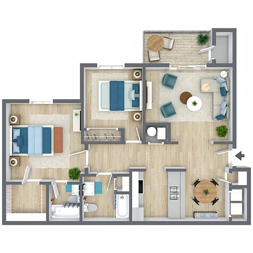 Floor plan B4