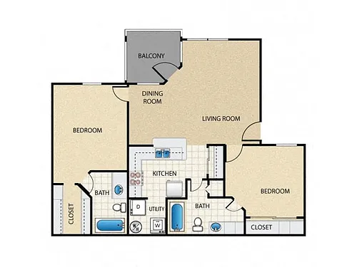 Floor plan South Seas