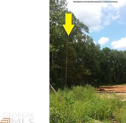 170 Haddock is to left of cleared lot that home is being built on