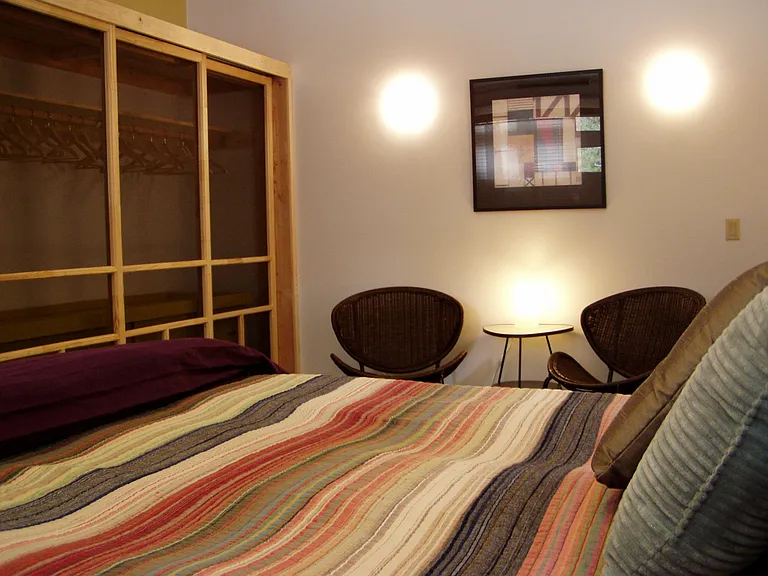 closet - bedroom; not the current furnishings