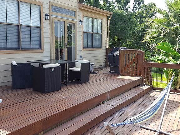 Back deck
