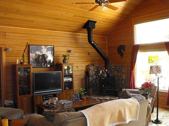 Great Room with Cypress T&G