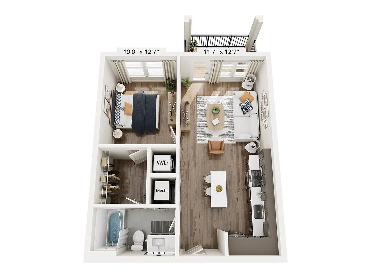 Floor plan A1