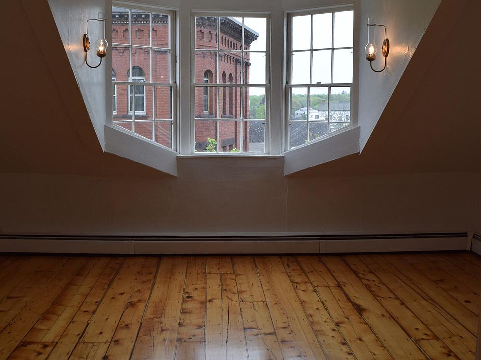 Living room overlooking the iconic village. Newly refinished