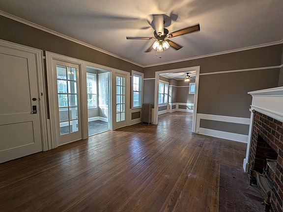 Open Concept living into dining room