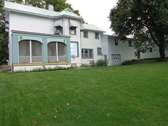 back yard/screened porch