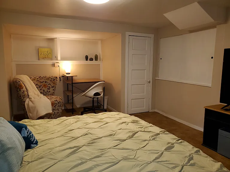 Downstairs room