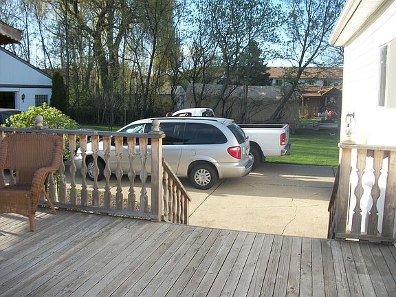 stairs side of house