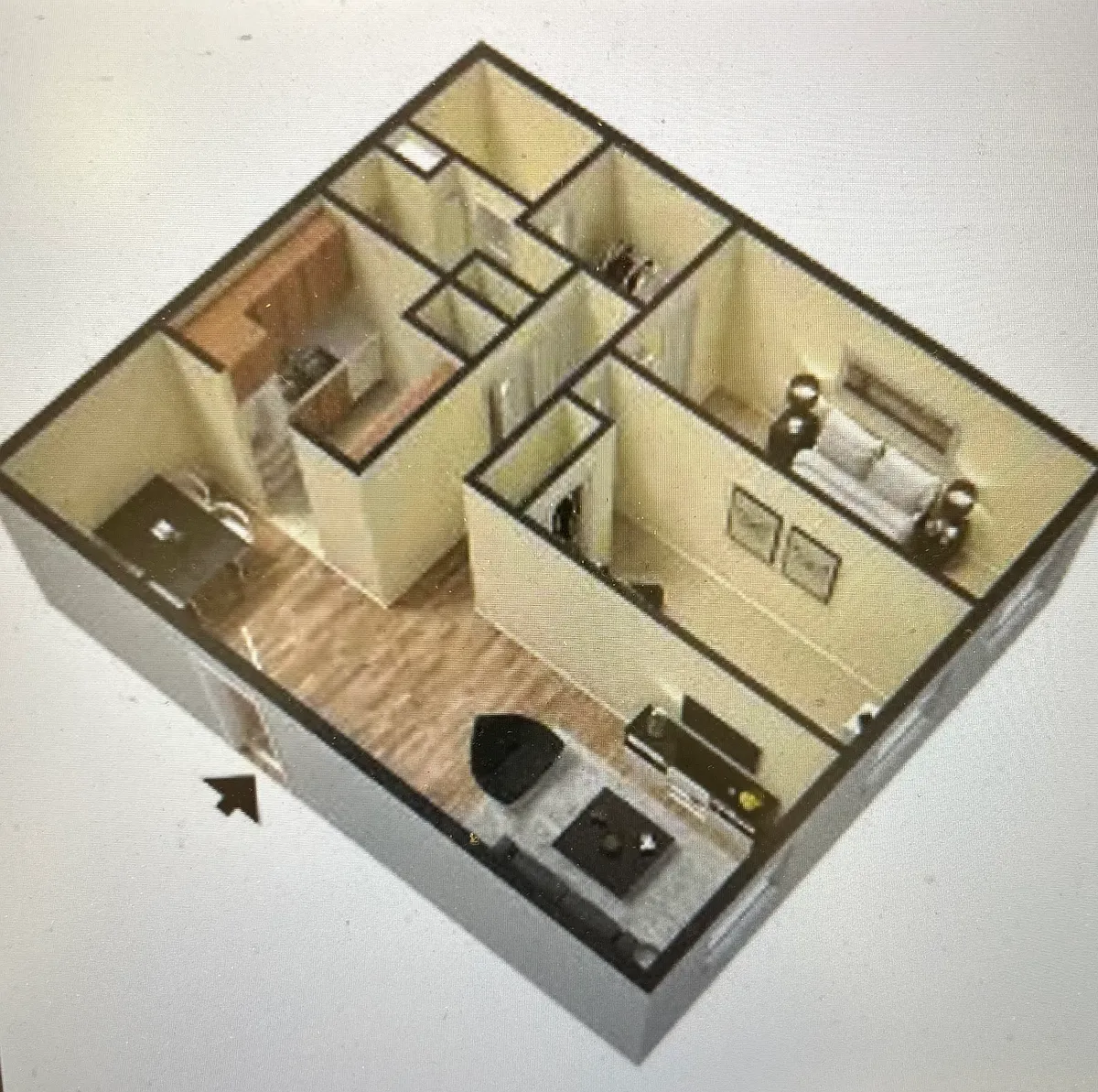 Floor plan 2BR