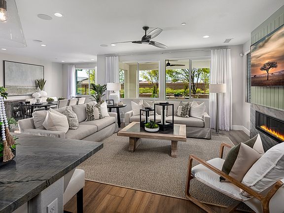 Seamlessly move from room to room in this open floor plan