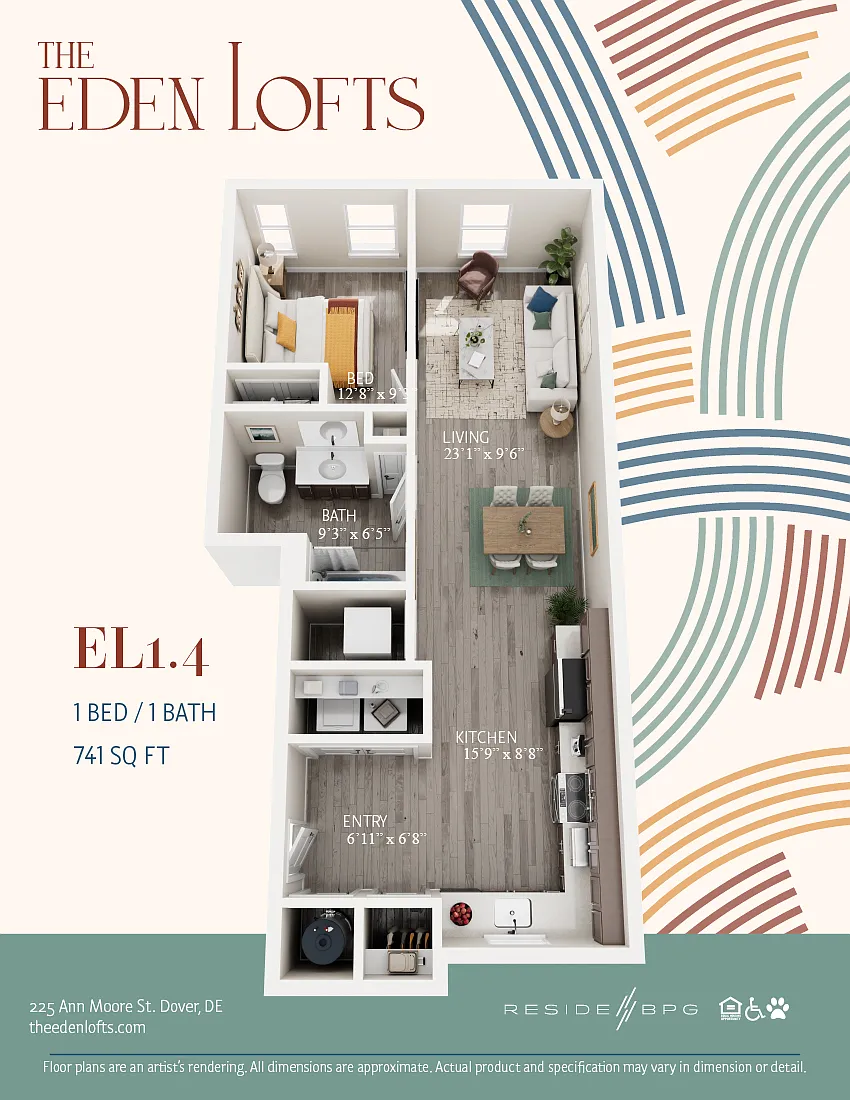 Floor plan EL1.4