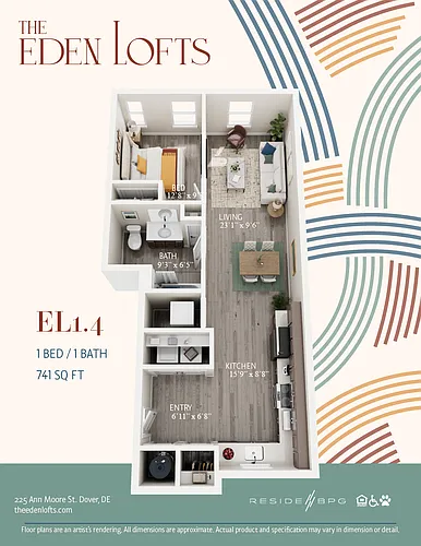 Floor plan EL1.4