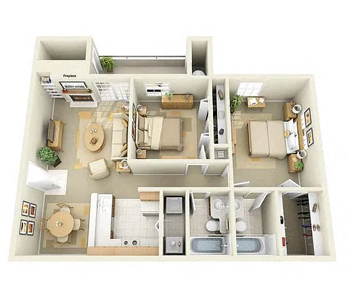 Floor plan Laurelwood LP