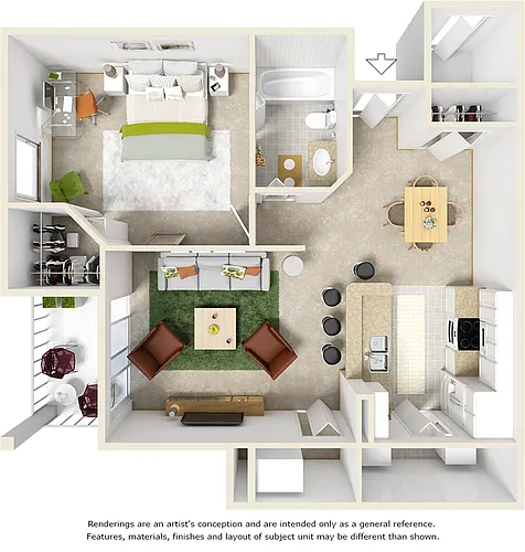 Floor plan Scarlet