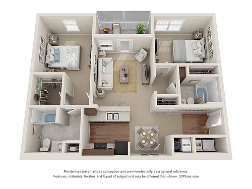 Floor plan B1