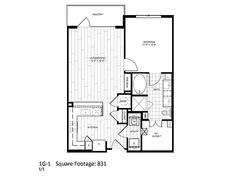 Floor plan A4 Renovated