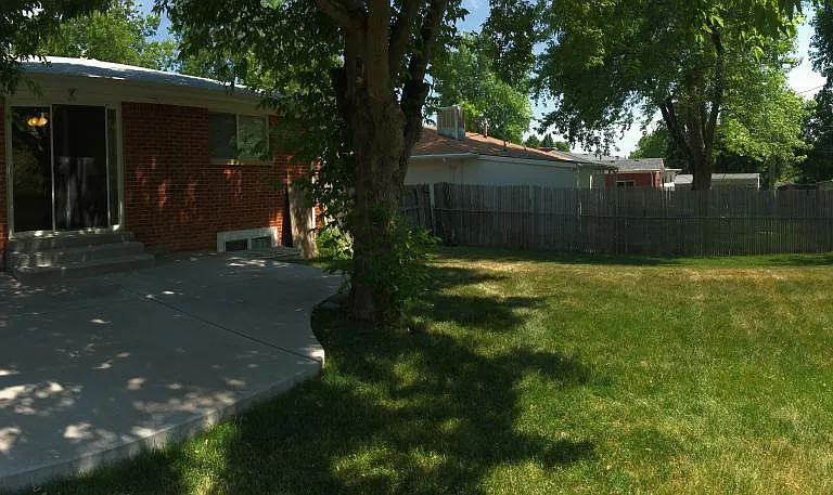 Large backyard for entertaining and relaxing
