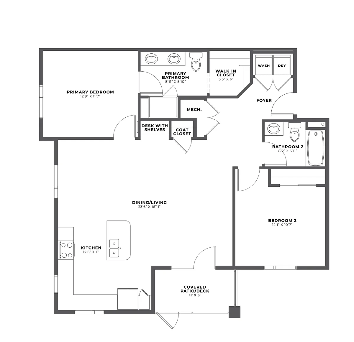 Floor plan Valmont