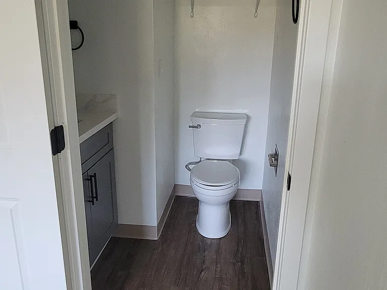 bedroom half bath