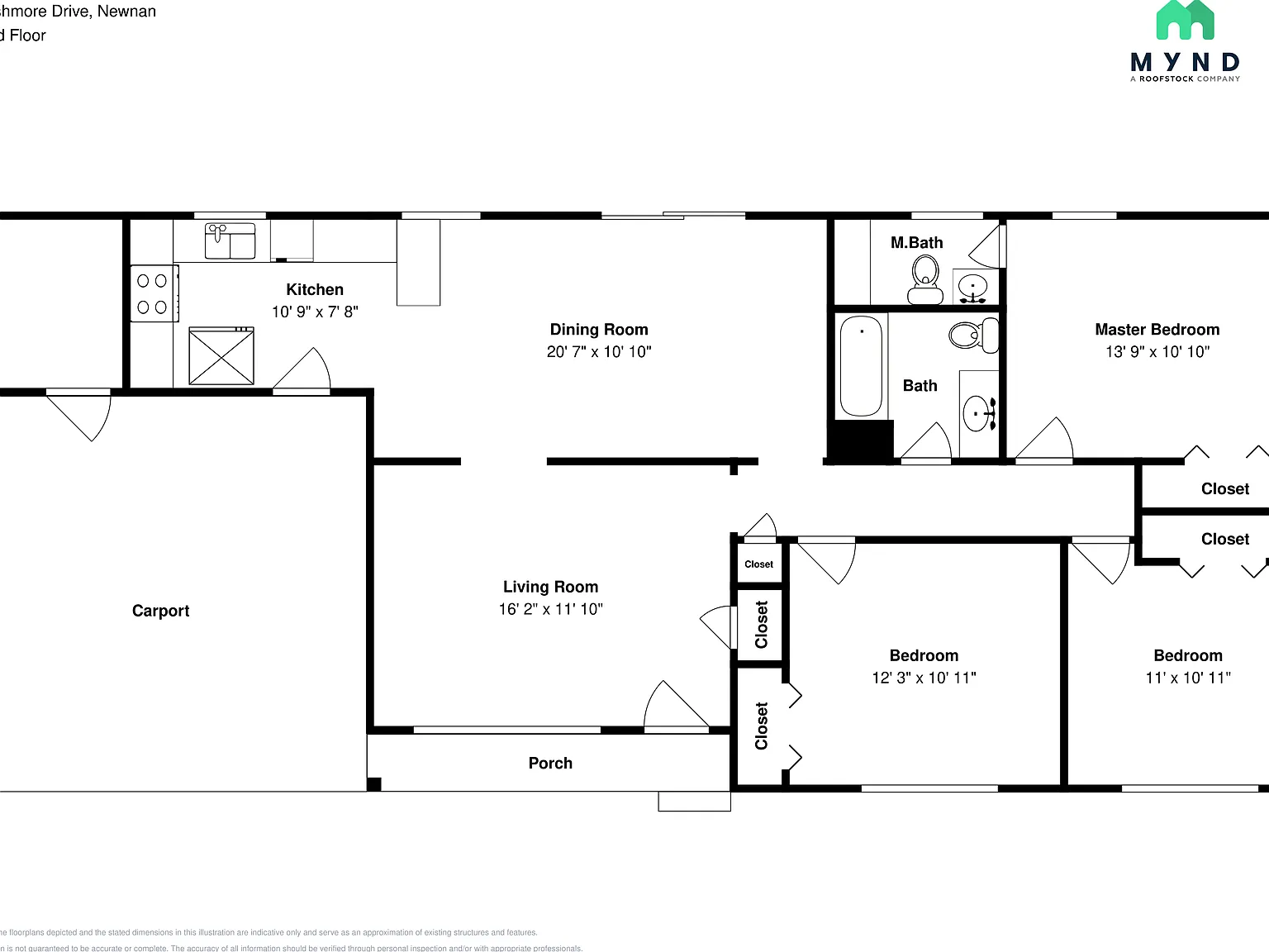 3 bed, 2.0 bath, 1272 sqft, $1,965 — Photo 2