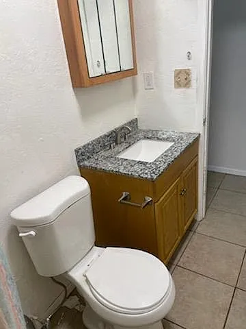 Granite vanity