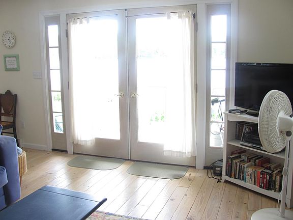 Front french doors