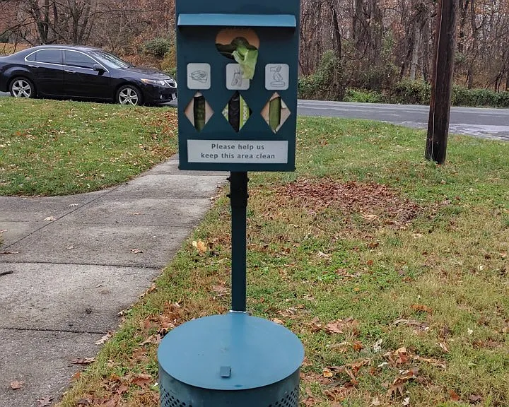 Convenient pet waste stations to help keep our property clean and pet-friendly.