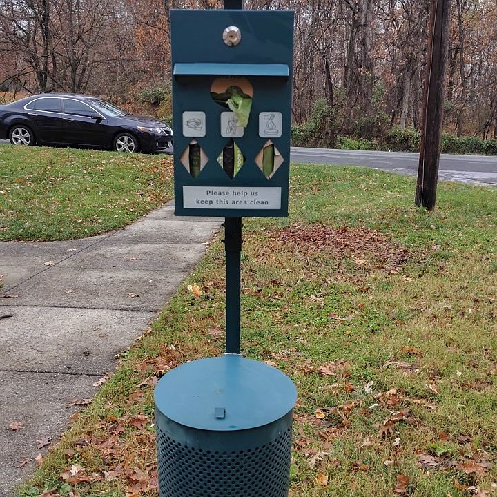 Convenient pet waste stations to help keep our property clean and pet-friendly.