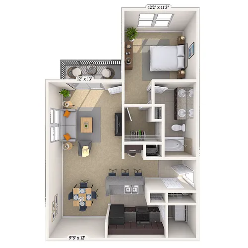 Floor plan Malibu
