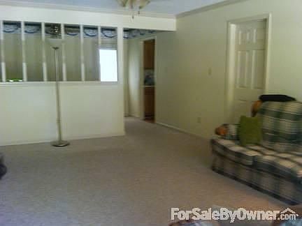 Living Room : Looking from front door toward rear of house.
