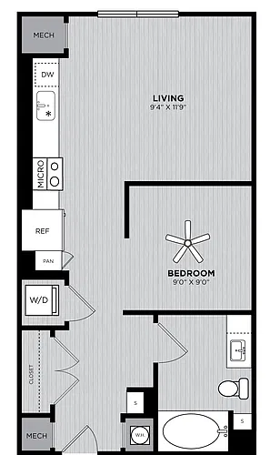 Floor plan S1 Crosby