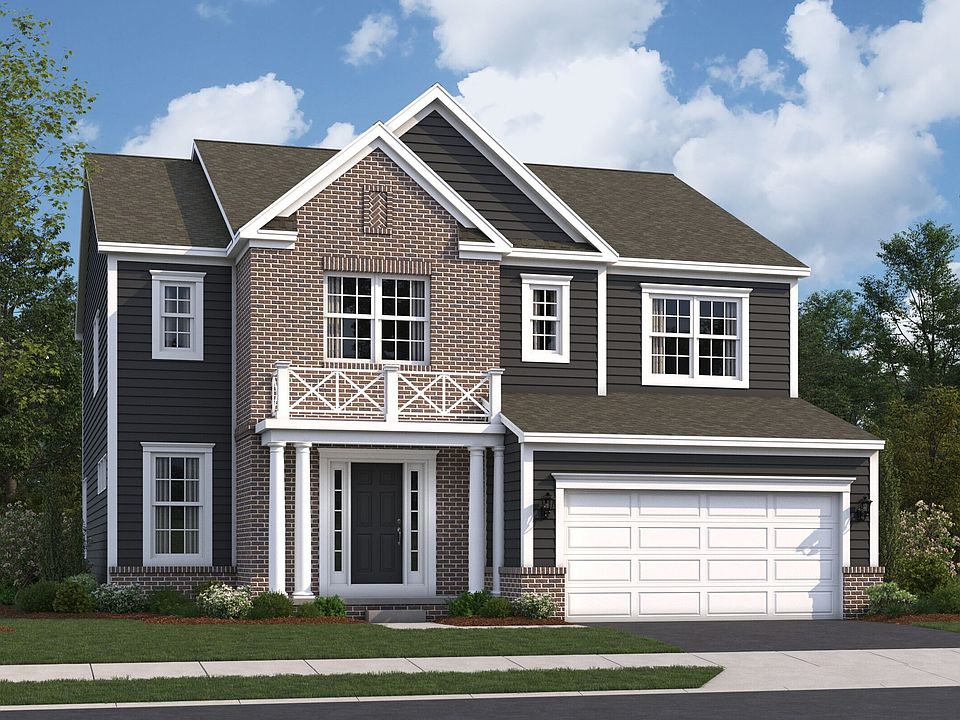 Dartmouth Elevation A with Brick