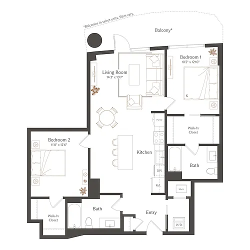 Floor plan BU1