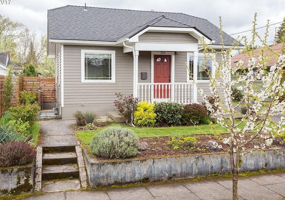 Outside front