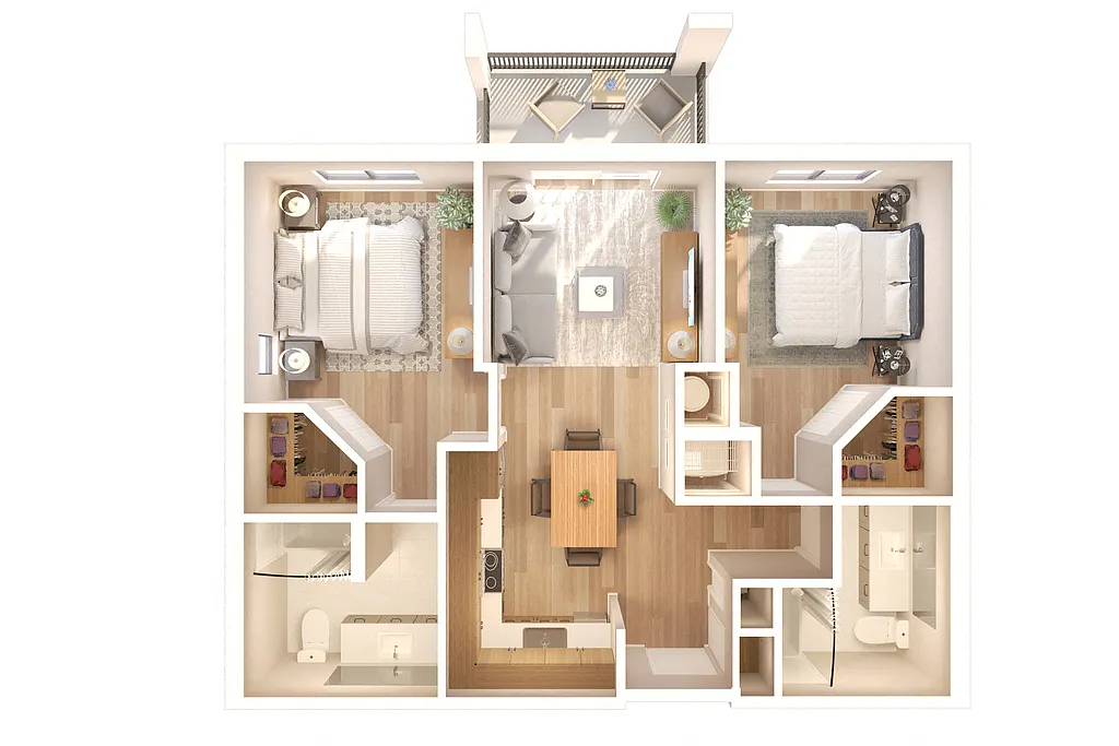Floor plan B2