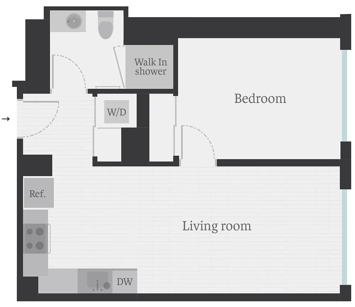 Floor plan SF Jazz