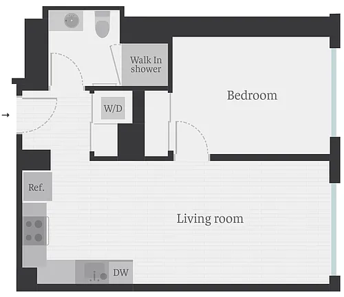 Floor plan SF Jazz