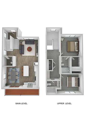 Floor plan Emerald Townhome