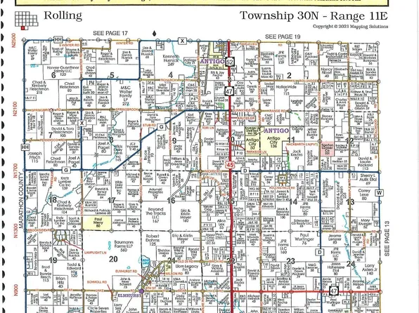 County Highway Hh, Antigo, WI 54409