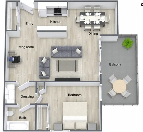 Floor plan Birch (A2)