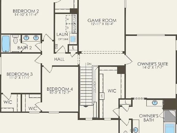 Second Floor 4 br 2.5 ba