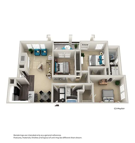 Floor plan C2 Platinum Renovation
