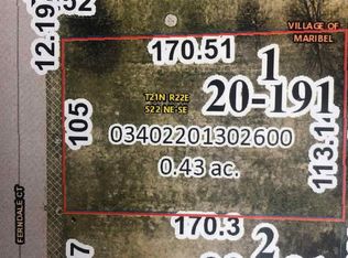 14625 Ferndale Ct LOT 1, Maribel, WI 54227